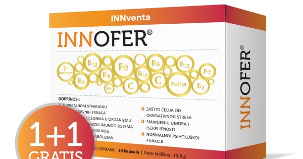 Innofer 30 Kapsula 1+1 | Apoteka Medika| Apoteka Medika