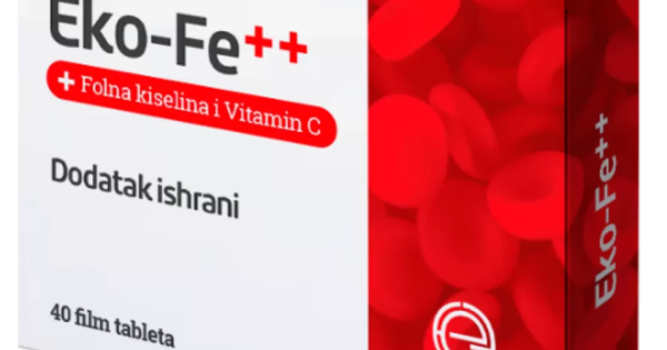 Eko-Fe++ 40 Tableta | Apoteka Medika| Apoteka Medika