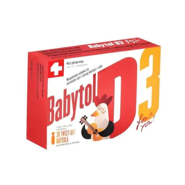 Babytol D3 30 Twist-Off Kapsula