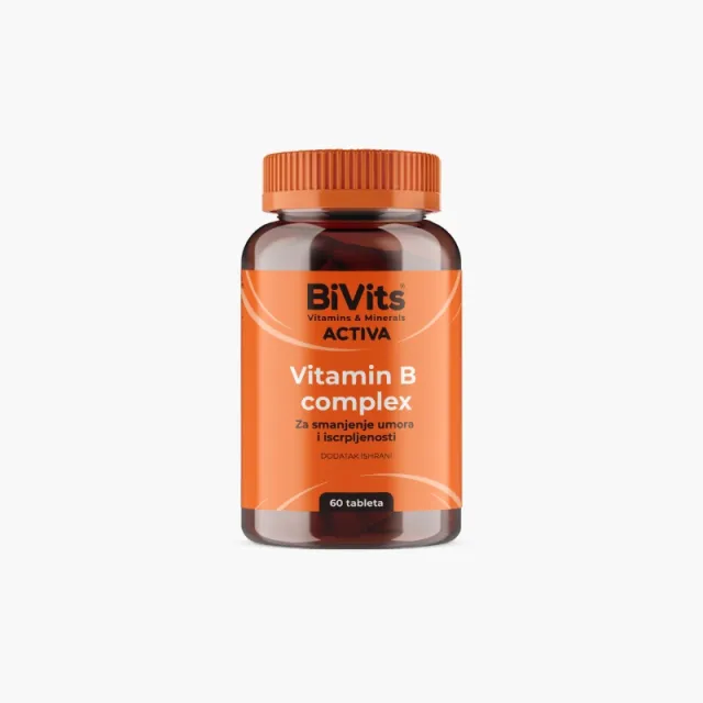 Bivits Activa Vitamin B Complex Tablete A60