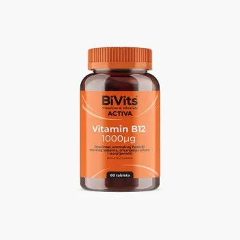BiVits Activa Vitamin B12 1000µg 60 Tableta