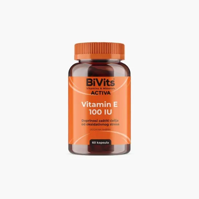 Bivits Activa Vitamin E 100Iu 60 Kapsula