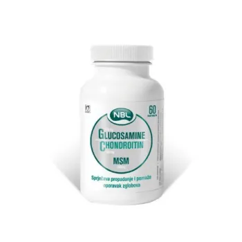 NBL Glucosamine Chondroitin MSM 60 Tableta