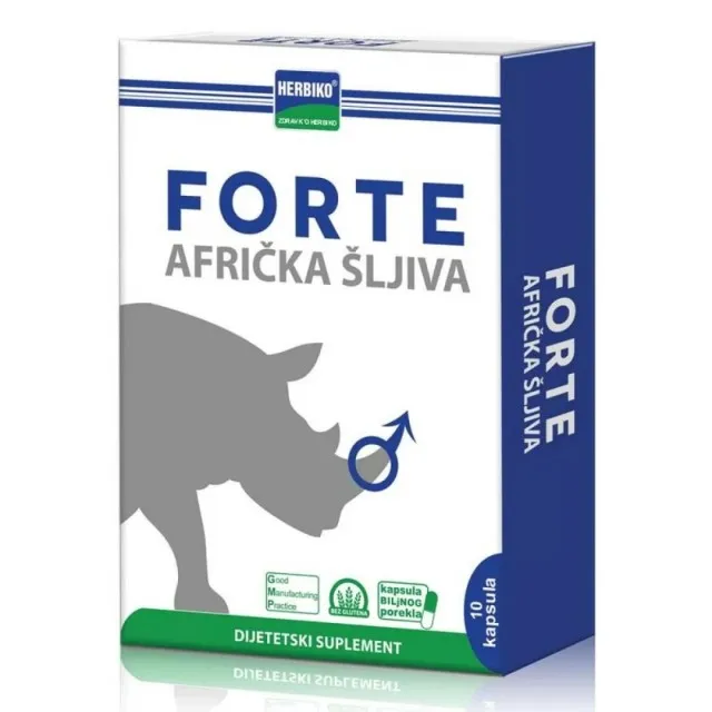 Afrička Šljiva Forte 10 Kapsula