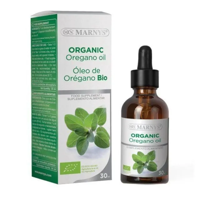 Organsko Ulje Divljeg Origana Marnys 30Ml