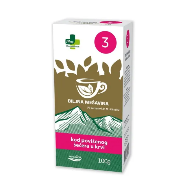 Čaj Kod Povišenog Šećera U Krvi - Biljna Mešavina 3