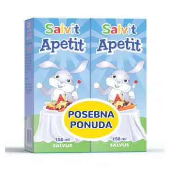 Salvit Apetit Sirup 150 ml 1+1