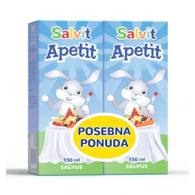 Salvit Apetit Sirup 150 Ml 1+1