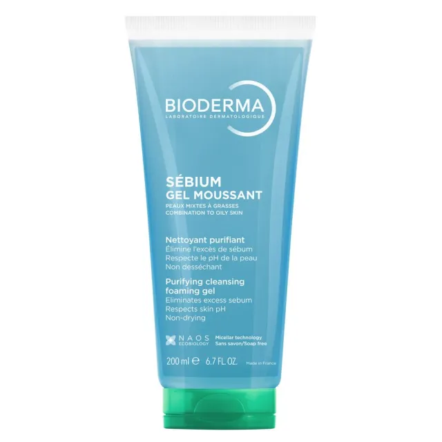 Bioderma Sebium Gel Za Umivanje Masne Kože 200Ml Tuba