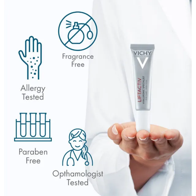 Vichy Liftactiv Hyaluronic Specialist H.a Nega Za Područje Oko Očiju 15Ml