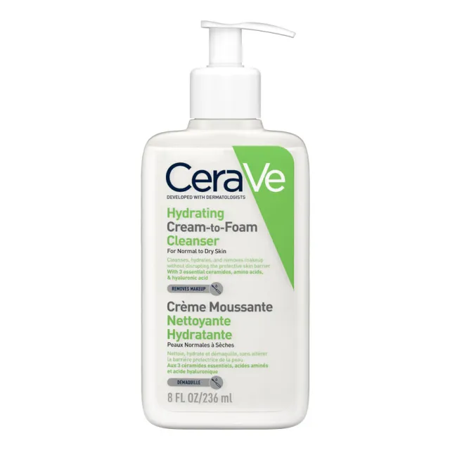 Cerave Hidratantna Kremasto-Penušava Emulzija Za Čišćenje Za Normalnu Do Suvu Kožu 236Ml
