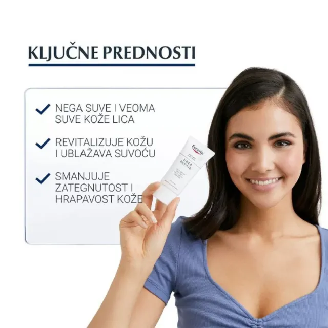 Eucerin Noćna Krema Sa 5% Uree 50Ml