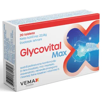 Glycovital Max 20 Tableta