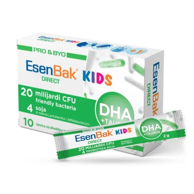 Esenbak Direkt Kids Probiotik Dha + Taurin 10 Kesica