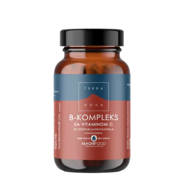 Terranova B Kompleks Sa Vitaminom C 50 Kapsula
