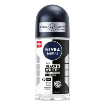 Nivea Men Black And White Invisible Original Dezodorans 50ml