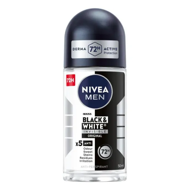 Nivea Men Black And White Invisible Original Dezodorans 50Ml