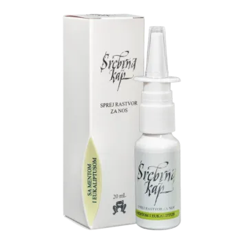 Srebrna Kap Sa Mentom i Eukaliptusom 20ml 