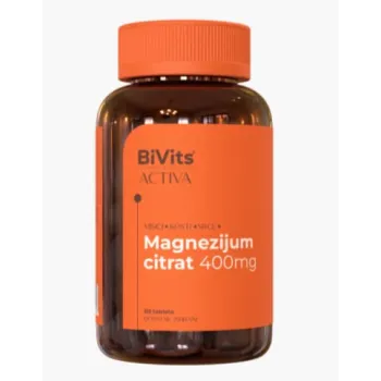 Bivits Activa Magnezijum Citrat 400 Mg 60 Tableta