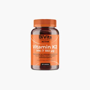 BiVits Activa Vitamin K2 MK-7 60 Tableta