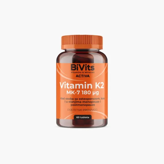 Bivits Activa Vitamin K2 Mk-7 60 Tableta