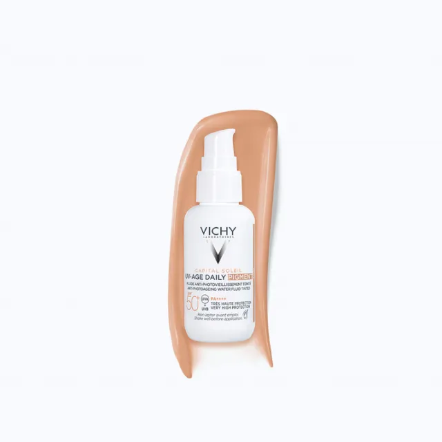 Vichy Capital Soleil Uv Age Daily Tonirani Fluid Spf50+ 40Ml