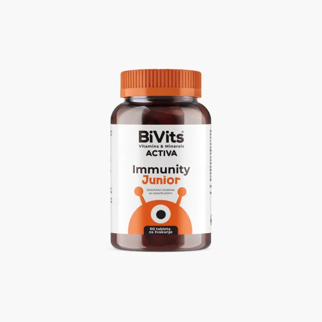 Bivits Activa Immunity Booster Junior 60 Tableta Za Žvakanje