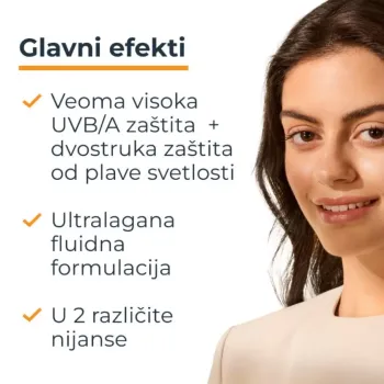 Eucerin Sun Hydro Protect Ultralagani Fluid Za Zaštitu Od Sunca Spf50+ Tamni 50ml
