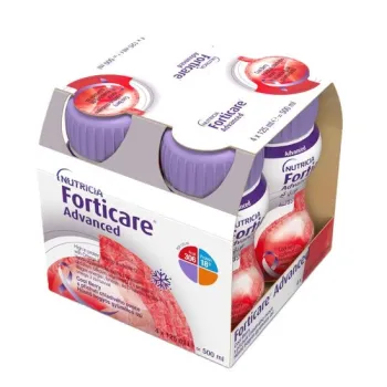 Forticare Advanced Cool Berry Bočice 4x125ml