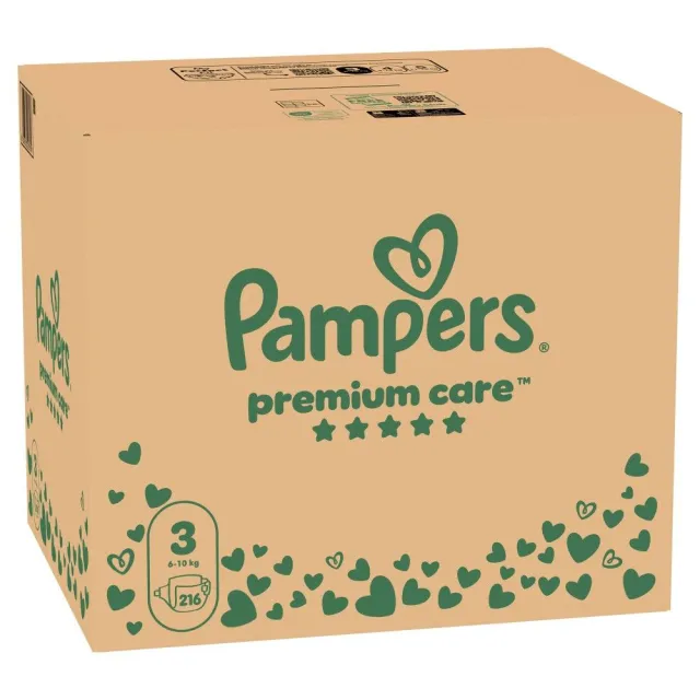 Pampers Pelene Premium Care 3 Msb 216 Komada