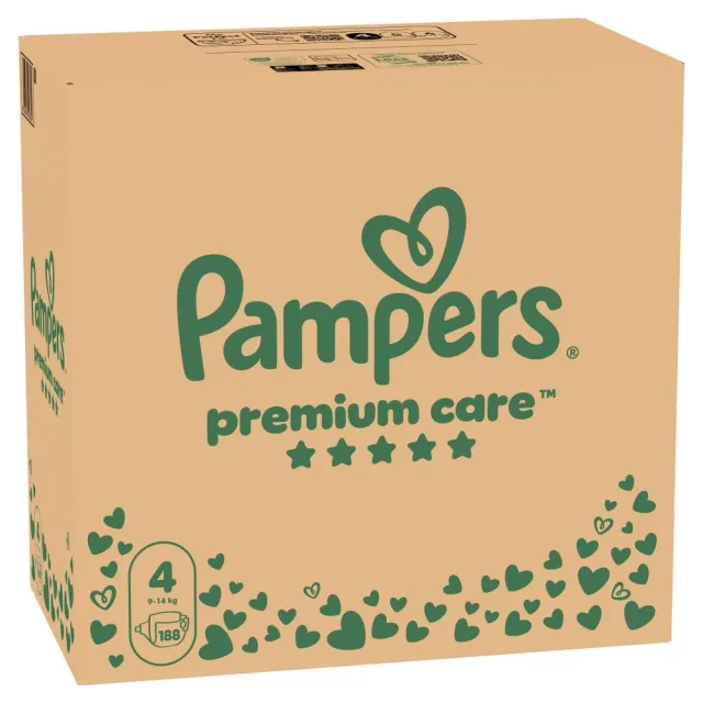Pampers Pelene Premium Care 4 Msb 188 Komada