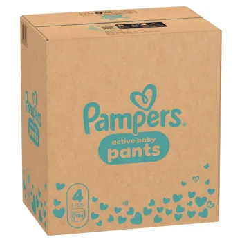 Pampers Pants 4 MSB 186 Komada
