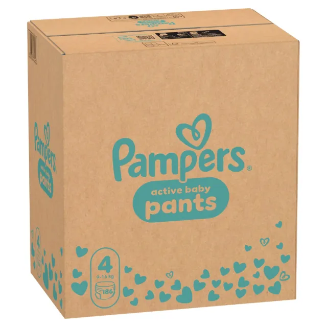 Pampers Pants 4 Msb 186 Komada