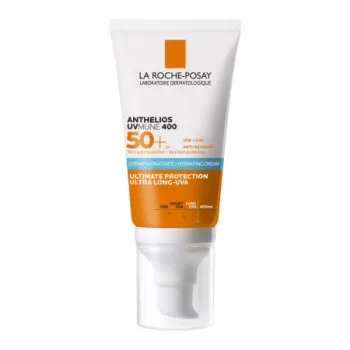 La Roche-Posay Sun Anthelios UVMUNE 400 Hidratantna Krema Spf50+ Ultimativna Zaštita Od Sunca Protiv Dubinskog Oštećenja Epidermisa 50 ml