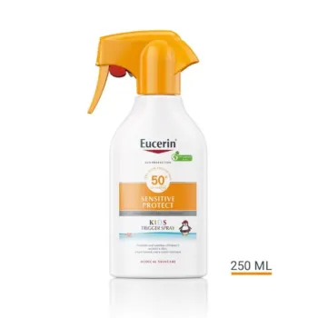 Eucerin Sun Dečiji Sprej Na Pumpicu Za Zaštitu Osetljive Kože Od Sunca Spf50+ 250ml