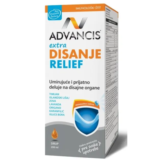 Advancis Extra Disanje Relief Sirup 200 Ml