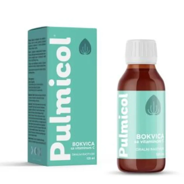 Pulmicol Bokvica Sa Vitaminom C Sirup 125 Ml