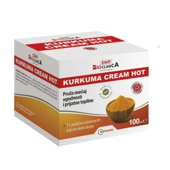 Kurkuma Cream Hot Bioclinica 100 ml