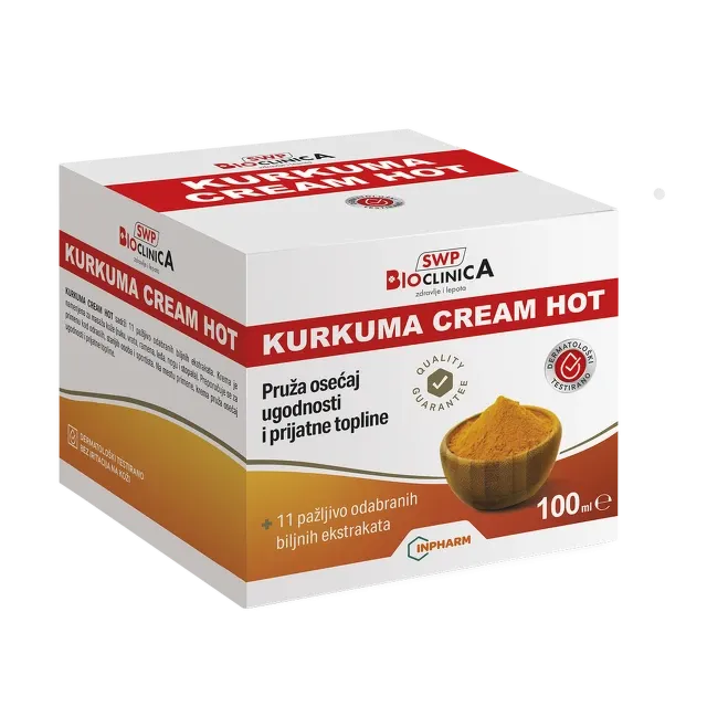Kurkuma Cream Hot Bioclinica 100 Ml