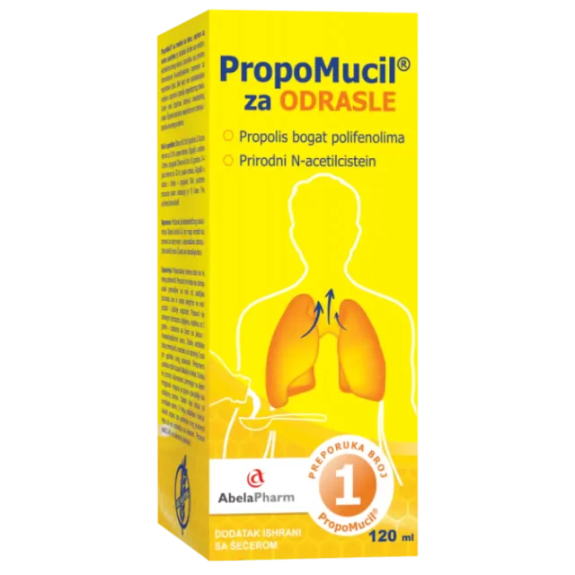 Propomucil Sirup Za Odrasle 120Ml