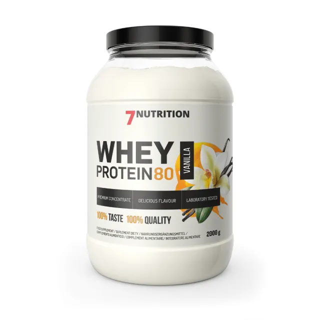 7Nutrition Whey Protein 80 Vanila 2000G