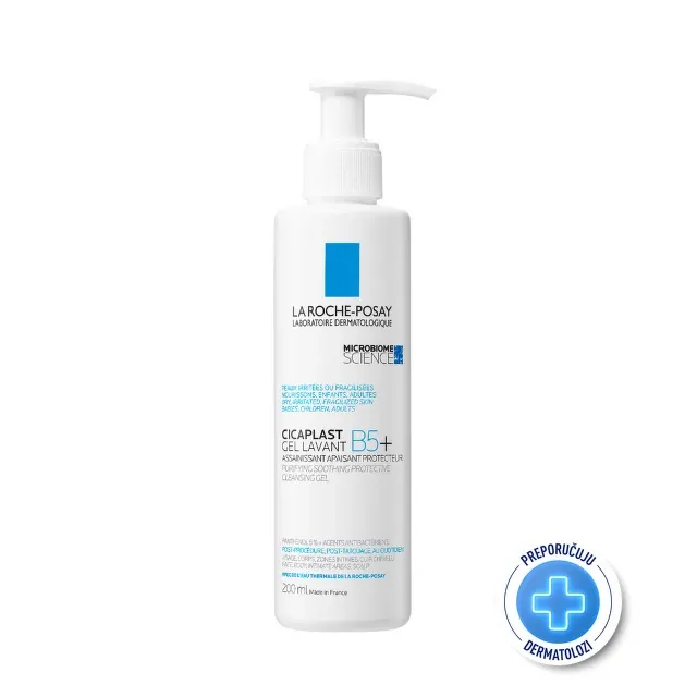 La Roche Posay Cicaplast Gel Lavant B5+ Umirujući I Zaštitni Gel Za Svakodnevno Pranje 200Ml