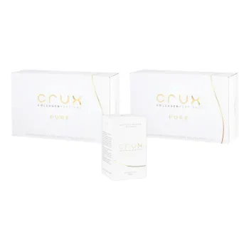 Crux Pure Collagen Peptides 30 Kesica 2 kutije + Crux Pure Ashwagandha 60 Kapsula 1 kutija