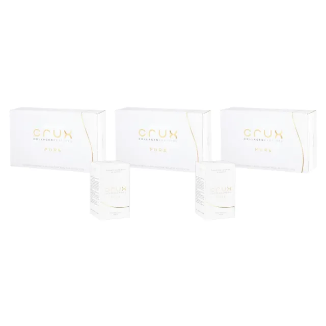 Crux Pure Collagen Peptides 30 Kesica 3 Kutije + Crux Pure Ashwagandha 60 Kapsula 2 Kutije
