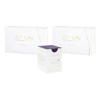 Crux Pure Collagen Peptides 30 Kesica Kolagena 2 Kutije + Crux Pure Magnezijum Bisglicinat 30 Kesica 1 Kutija