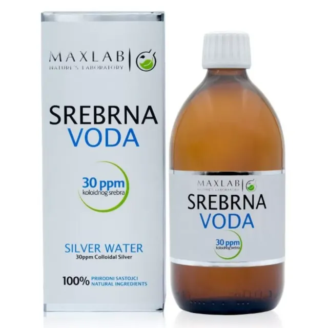 Srebrna Voda 30 Ppm 500 Ml