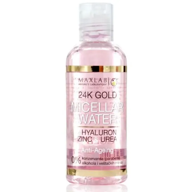 Micelarna Voda 24K Zlato+Hyaluron+Zink+Urea 100 Ml