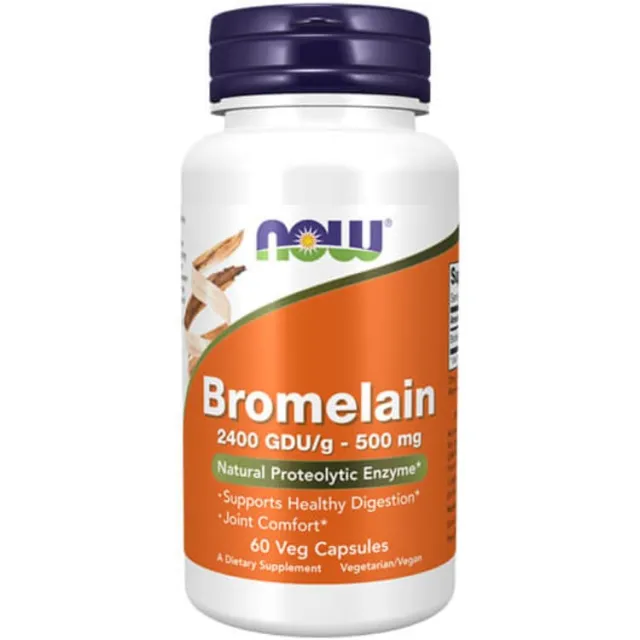 Now Bromelain 60 Kapsula