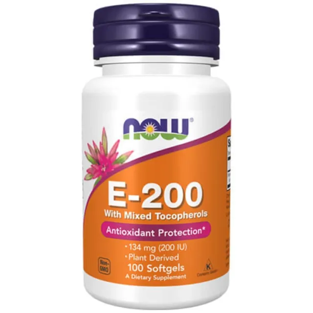 Now Vitamin E-200 100 Kapsula
