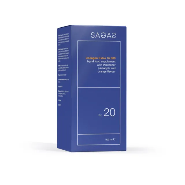Sagas Rc 20 Collagen Extra 15000, 500Ml